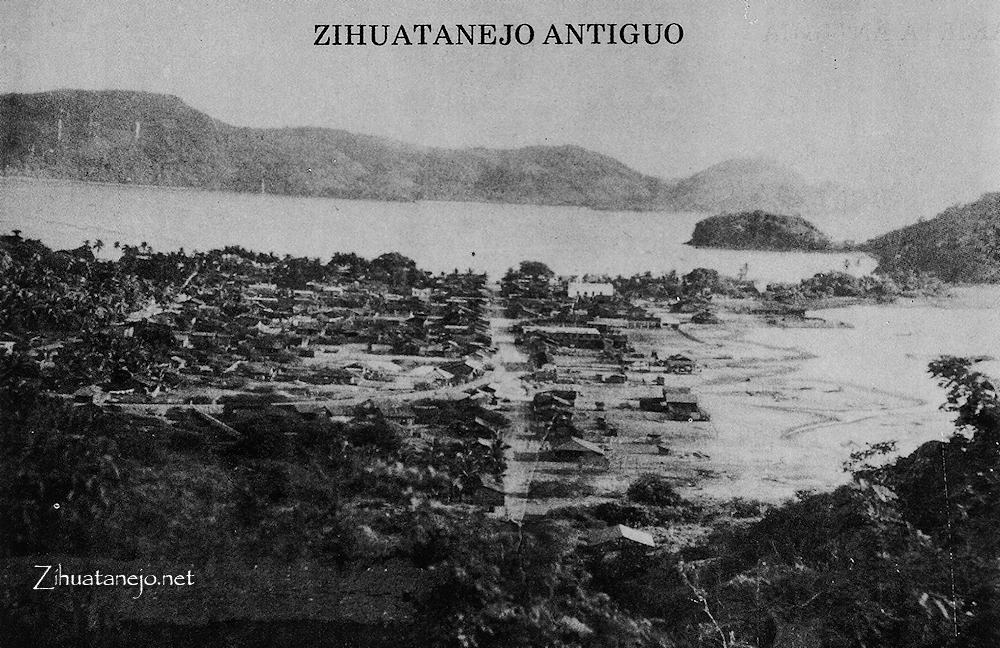 Postal de Zihuatanejo 1960